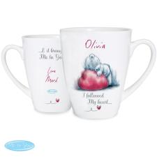 Personalised Me to You Bear Heart Latte Mug Image Preview